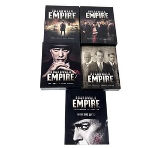 Boardwalk Empire: The Complete Series Seasons 1-5 DVD Set HBO Used Great